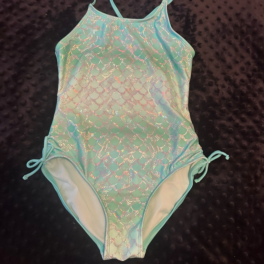 Cat & Jack Aqua Swimsuit